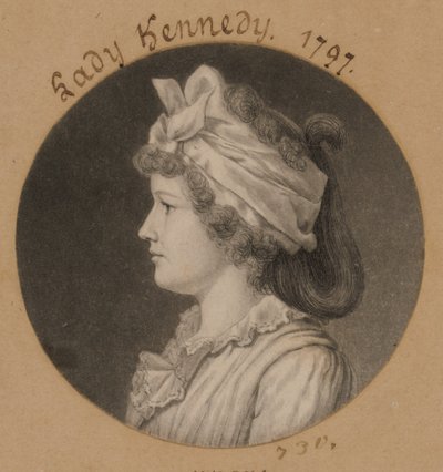 Jane Macomb Kennedy de Charles Balthazar Julien Févret de Saint-Mémin