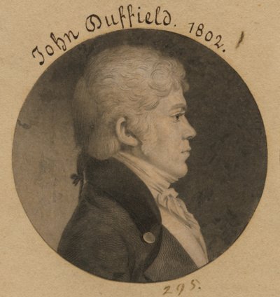 John Duffield de Charles Balthazar Julien Févret de Saint-Mémin