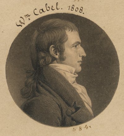 Nicholas Cabell, Jr. de Charles Balthazar Julien Févret de Saint-Mémin