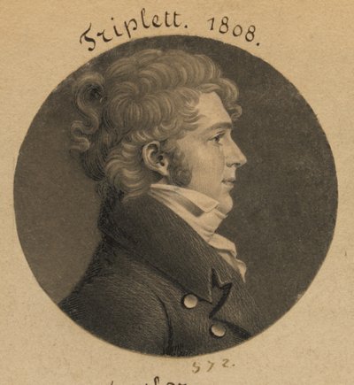 Quizás Danile Triplett o J. N. Luckett de Charles Balthazar Julien Févret de Saint-Mémin