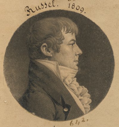 Posiblemente Nathaniel Russell o J. Dawson de Charles Balthazar Julien Févret de Saint-Mémin