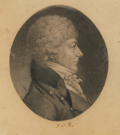 Hombre no identificado de Charles Balthazar Julien Févret de Saint-Mémin