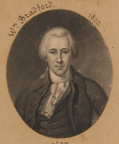 William Bradford, Jr. de Charles Balthazar Julien Févret de Saint-Mémin