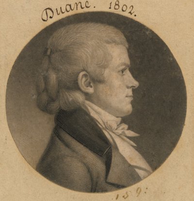 William Duane de Charles Balthazar Julien Févret de Saint-Mémin