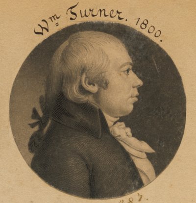 William Turner de Charles Balthazar Julien Févret de Saint-Mémin