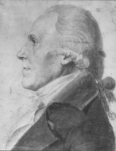 Retrato de un hombre de Charles Balthazar Julien Févret de Saint Mémin