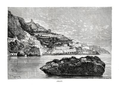 Amalfi, Italia, 1879 de Charles Barbant