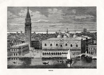 Venecia, Italia, 1879 de Charles Barbant