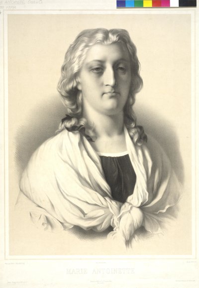 Archiduquesa de Austria María Antonieta de Charles Bargue