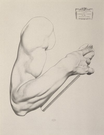 Impresión en papel gris, 1868 de Charles Bargue
