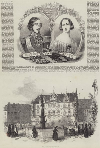 La visita de Su Majestad a Alemania de Charles Baugniet
