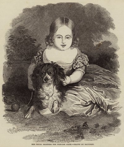 Su Alteza Real la Princesa Alicia de Charles Baugniet