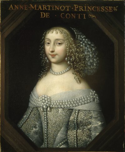 Anne Marie Martinozzi 1637-1672, Princesa de Conti, ca 1665 de Charles Beaubrun