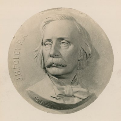Escultura en relieve del escultor John Henry Foley de Charles Bell Birch