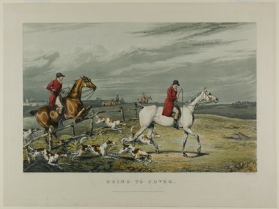 Yendo a cubrir, de la caza del zorro de Charles Bentley