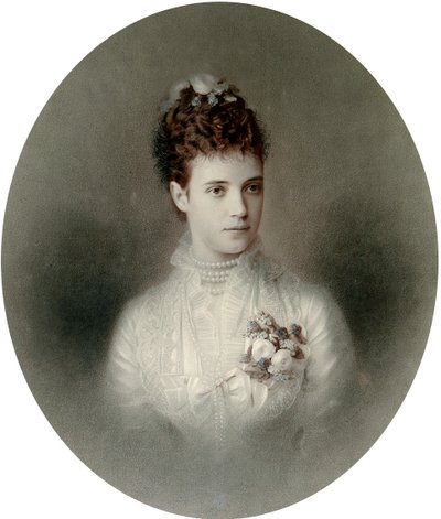 Retrato de la Emperatriz María Fyodorovna de Rusia de Charles Bergamasco