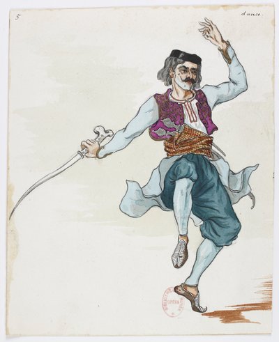 Holmès - La Montaña Negra - diseños de vestuario de Charles Bianchini - 05. Danza de Charles Bianchini