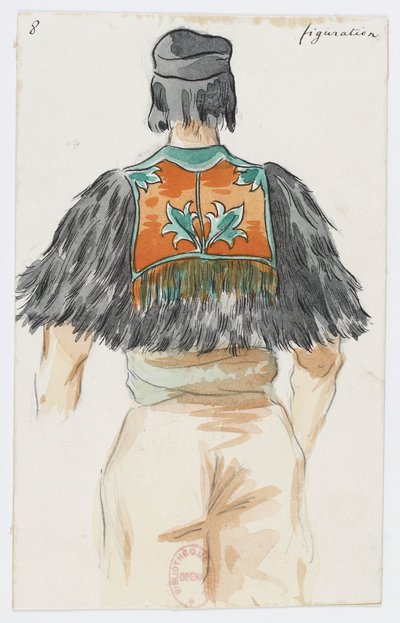 Holmès - La Montaña Negra - diseños de vestuario de Charles Bianchini - 08a. Figuración de Charles Bianchini