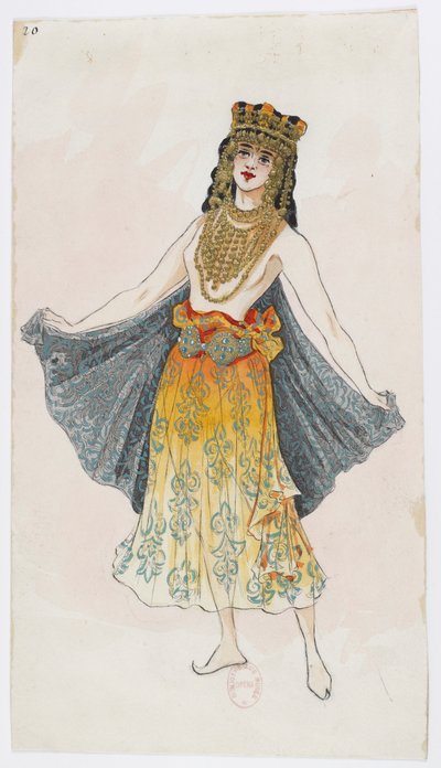 Holmès - La Montaña Negra - diseños de vestuario de Charles Bianchini - 20 (Vestuario) de Charles Bianchini
