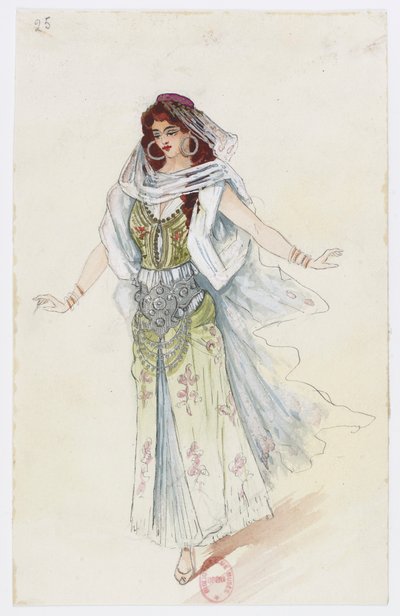 Holmès - La Montaña Negra - diseños de vestuario de Charles Bianchini - 25 (Vestuario) de Charles Bianchini