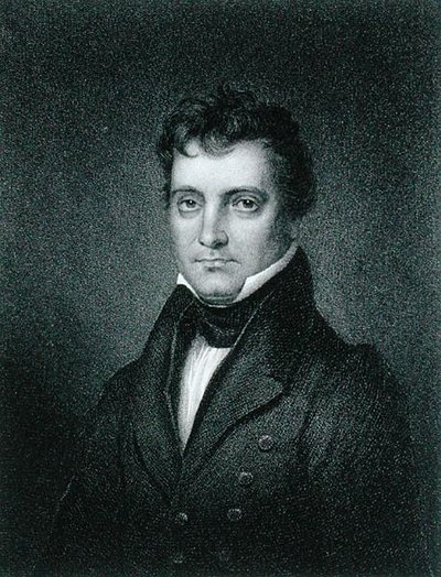 Josiah Stoddard Johnson (1784-1833) grabado por James Barton Longacre (1794-1869) de Charles Bird (after) King