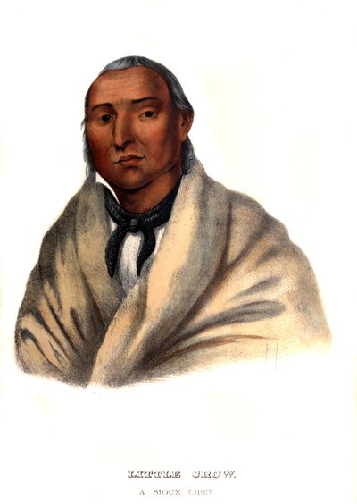 Pequeño Cuervo, un jefe Sioux de Charles Bird King