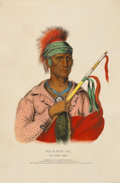 Ne-o-mon-ne - un jefe ioway de Charles Bird King