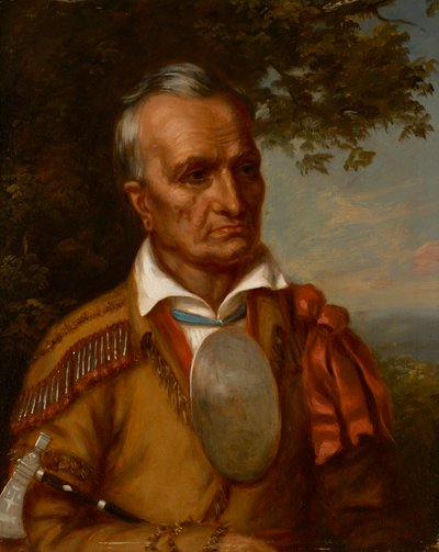 Chaqueta roja, Jefa Seneca (Sagoyewatha) (ca. 1758-1830) de Charles Bird King