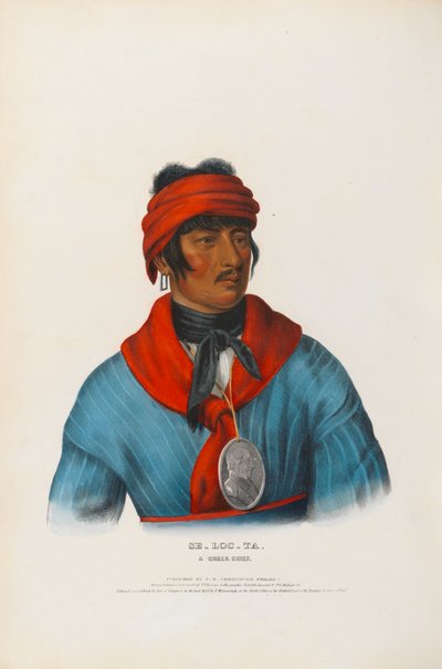 Se-loc-ta - un jefe creek de Charles Bird King