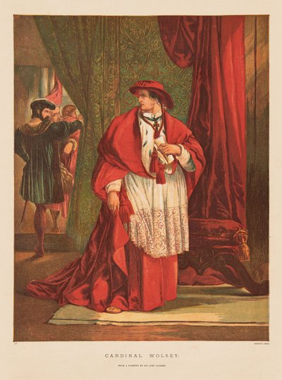 Cardenal Thomas Wolsey de Charles Blair & Leighton George Cargill (1826 95) (Leighton Bros) Leighton
