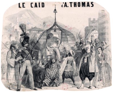 Le caïd de A. Thomas de Charles Bour