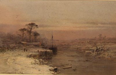 Tarde de invierno, Warwick de Charles Branwhite