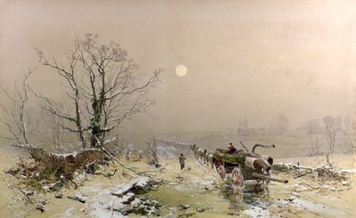 Escena de invierno de Charles Branwhite