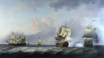 La captura de los mercantes franceses "La Marquise d