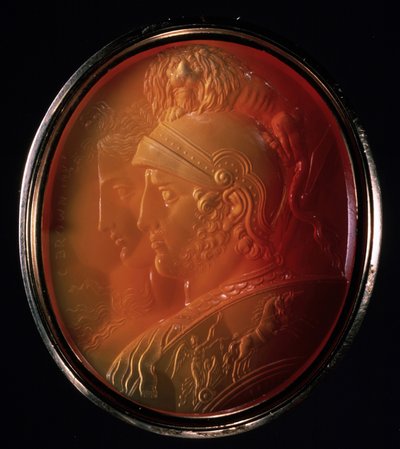 Camafeo con Marte y Bellona de Charles Brown