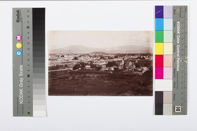 Pico de Orizaba y Asentamiento, c.1900 de Charles Burlingame Waite