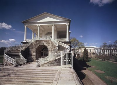 Galería Cameron en el Palacio de Catalina en Tsarskoye Selo, 1783-1785 de Charles Cameron