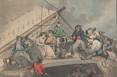 El Margate Hoy, 12 de enero de 1795 de Charles Catton the Younger