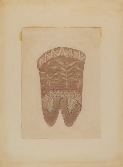 Cuello de capa de corteza de abedul de Charles Charon