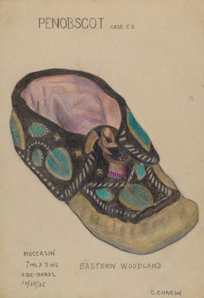 Mocasín de Charles Charon