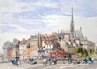 Saint Chapelle y Palacio de Justicia de Charles Claude Pyne