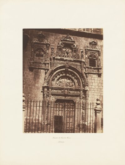 Puerta de Santa Cruz, Toledo de Charles Clifford