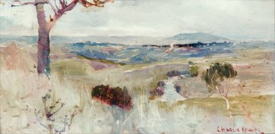 Dandenongs desde Heidelberg de Charles Edward Conder