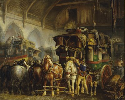 Una diligencia de París de Charles Cooper Henderson