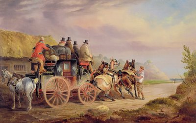 Coches de correo en la carretera: El 