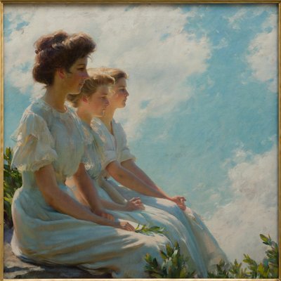 En las alturas de Charles Courtney Curran