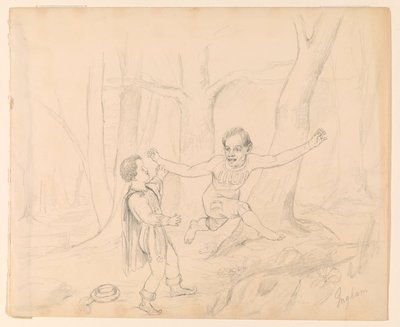 Escena de Scott de Charles Cromwell Ingham