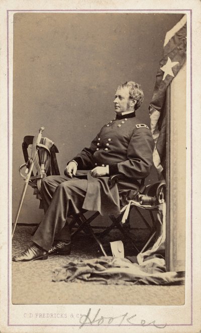 General Joseph Hooker,c. 1865 (foto) de Charles D. Fredricks