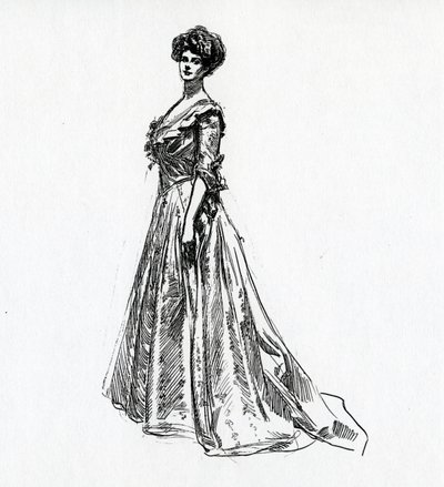 Una chica Gibson, c.1902 de Charles Dana Gibson