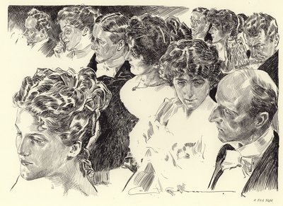 Una primera noche de Charles Dana Gibson